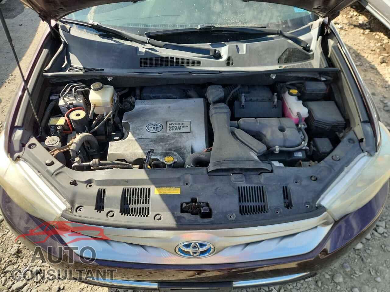 TOYOTA HIGHLANDER 2012 - JTEDC3EH4C2008387