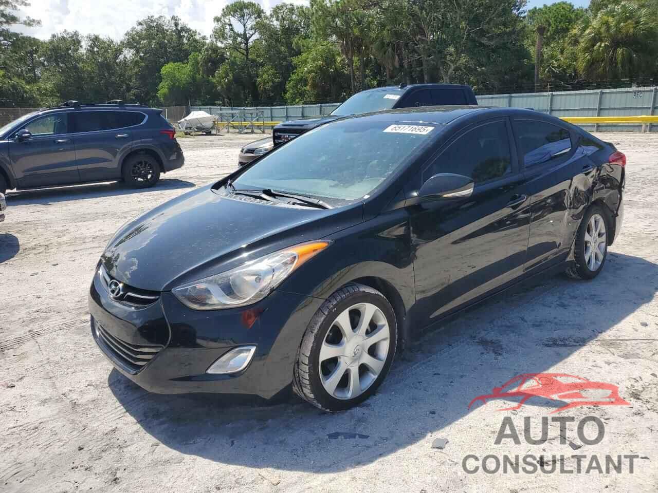 HYUNDAI ELANTRA 2012 - KMHDH4AE8CU353736