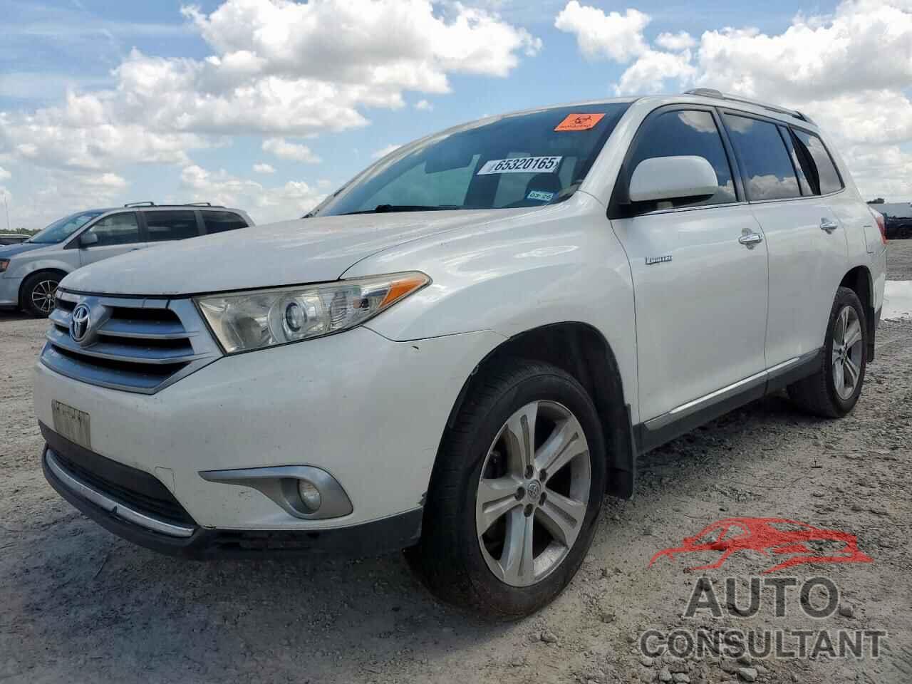 TOYOTA HIGHLANDER 2013 - 5TDDK3EH5DS239588