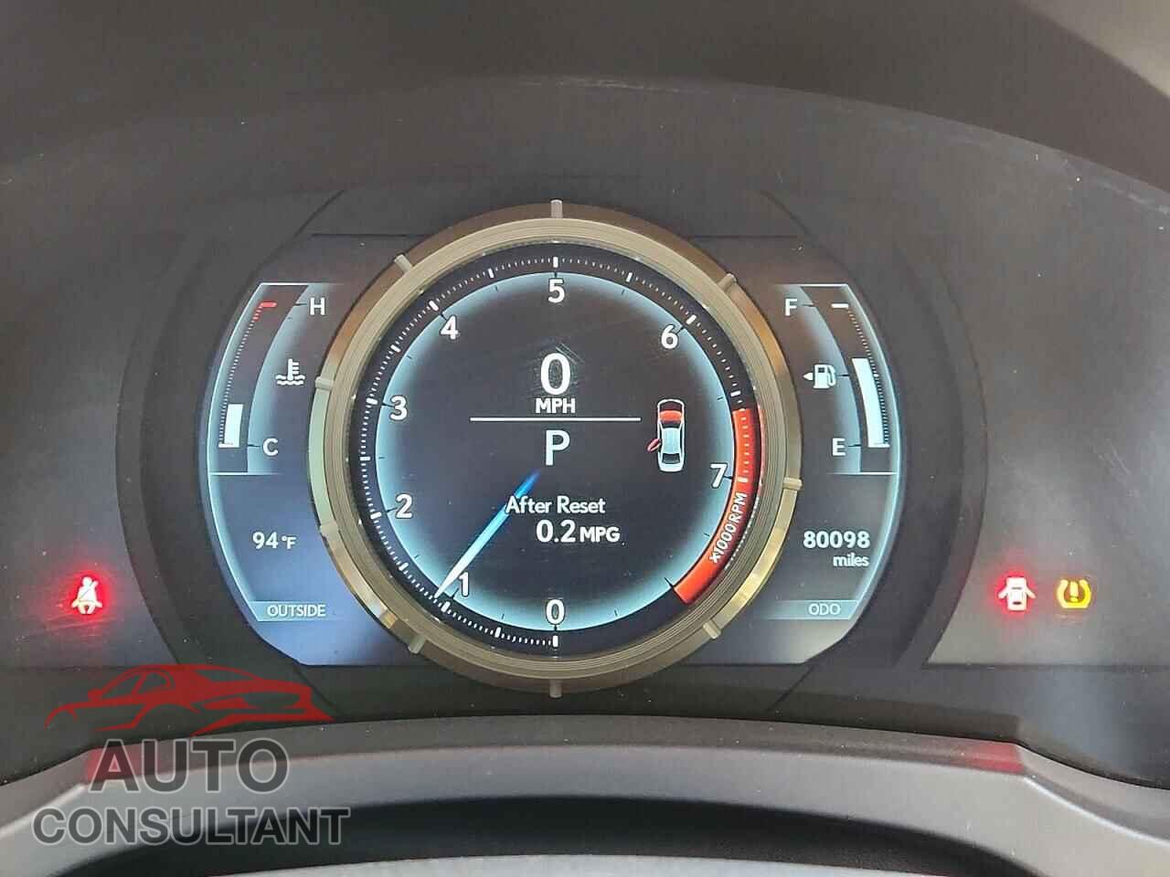 LEXUS IS 2014 - JTHBE1D28E5002454