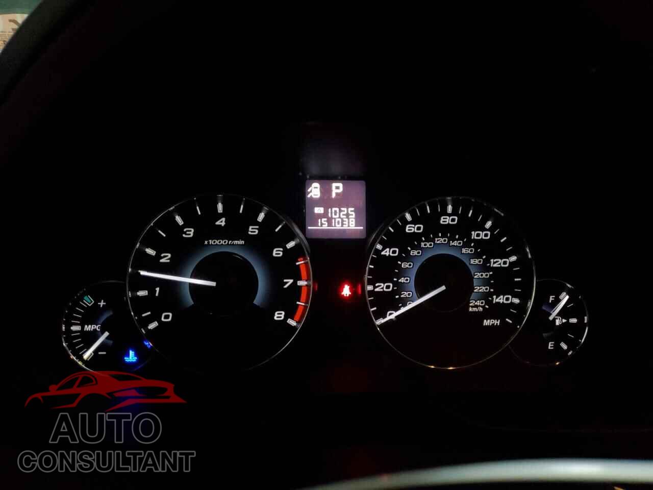 SUBARU OUTBACK 2012 - 4S4BRCCC6C3236396