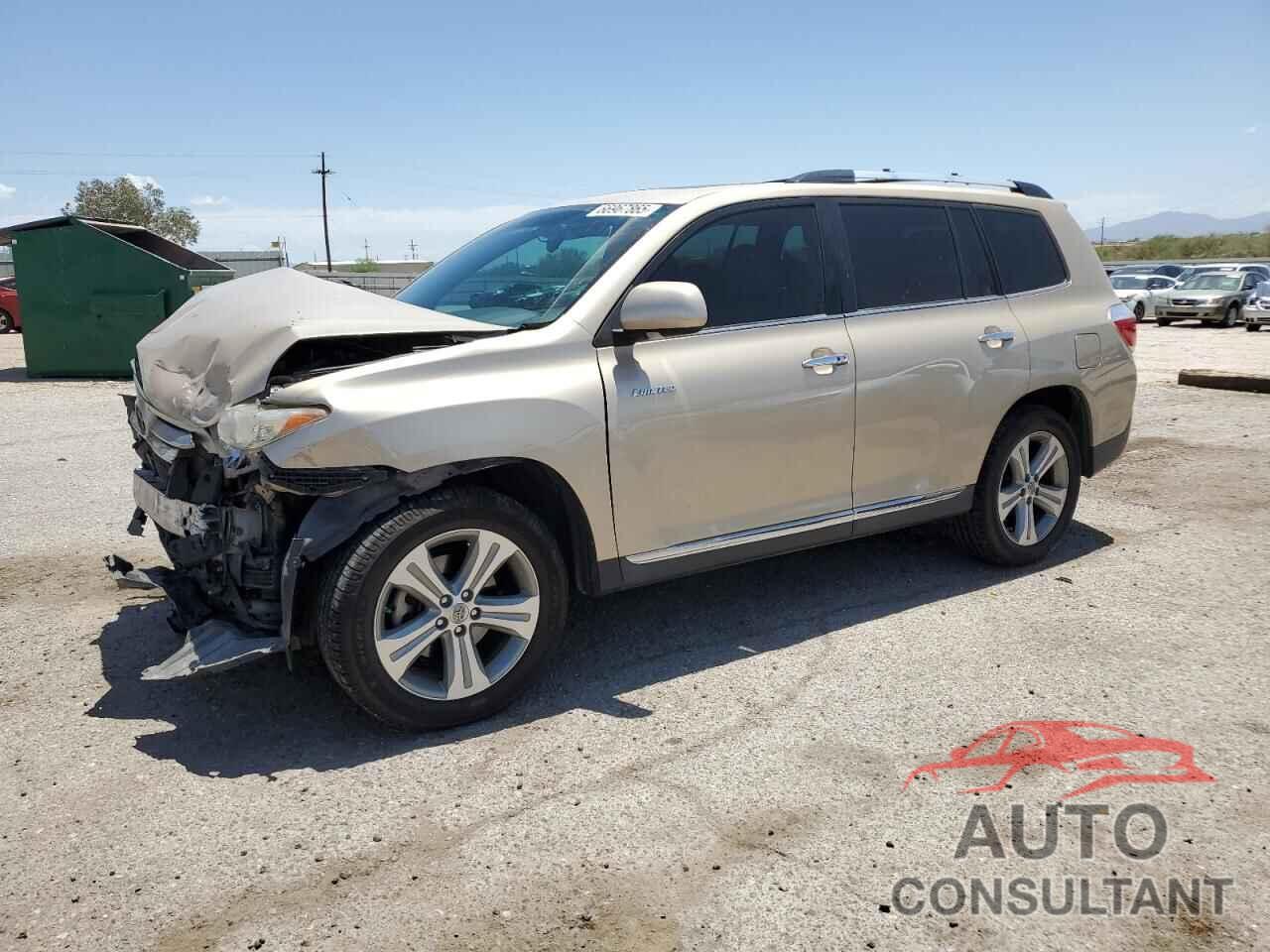 TOYOTA HIGHLANDER 2012 - 5TDDK3EH8CS096828