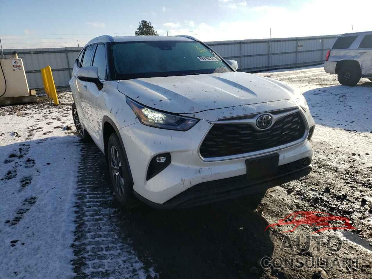 TOYOTA HIGHLANDER 2020 - 5TDGZRBH9LS511252