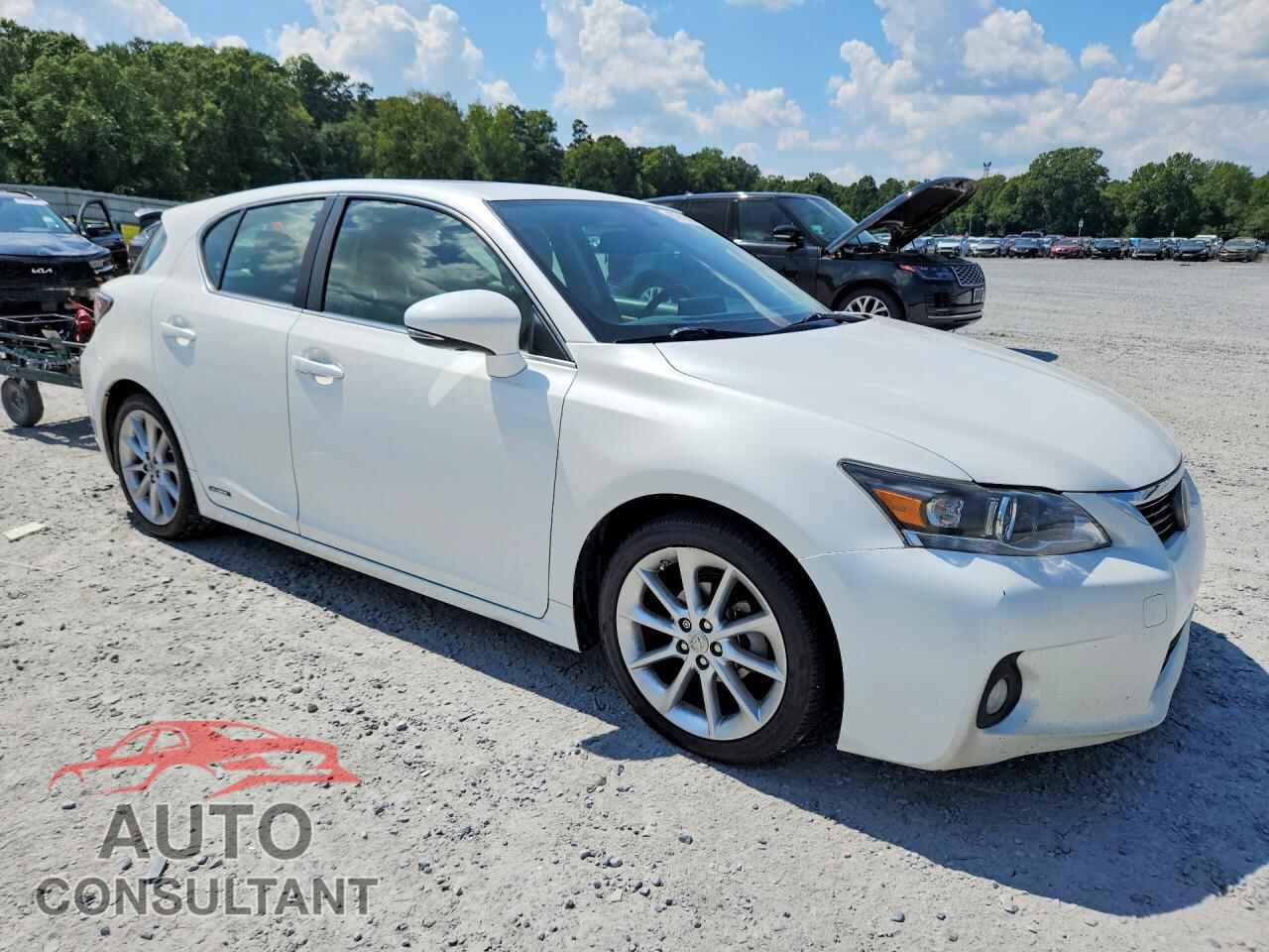 LEXUS CT 200 2012 - JTHKD5BHXC2093260