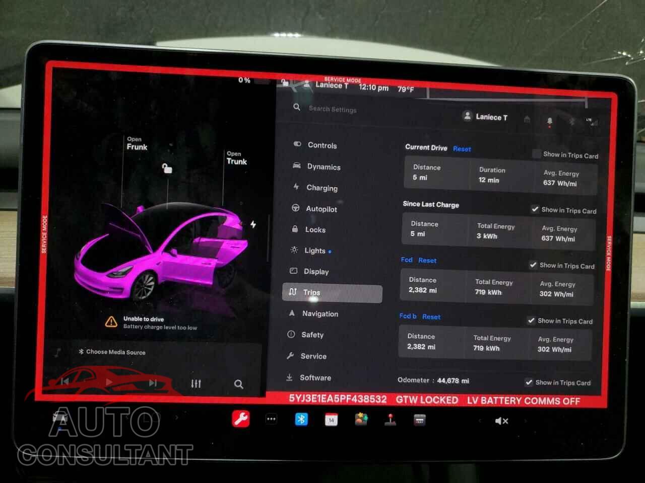 TESLA MODEL 3 2023 - 5YJ3E1EA5PF438532