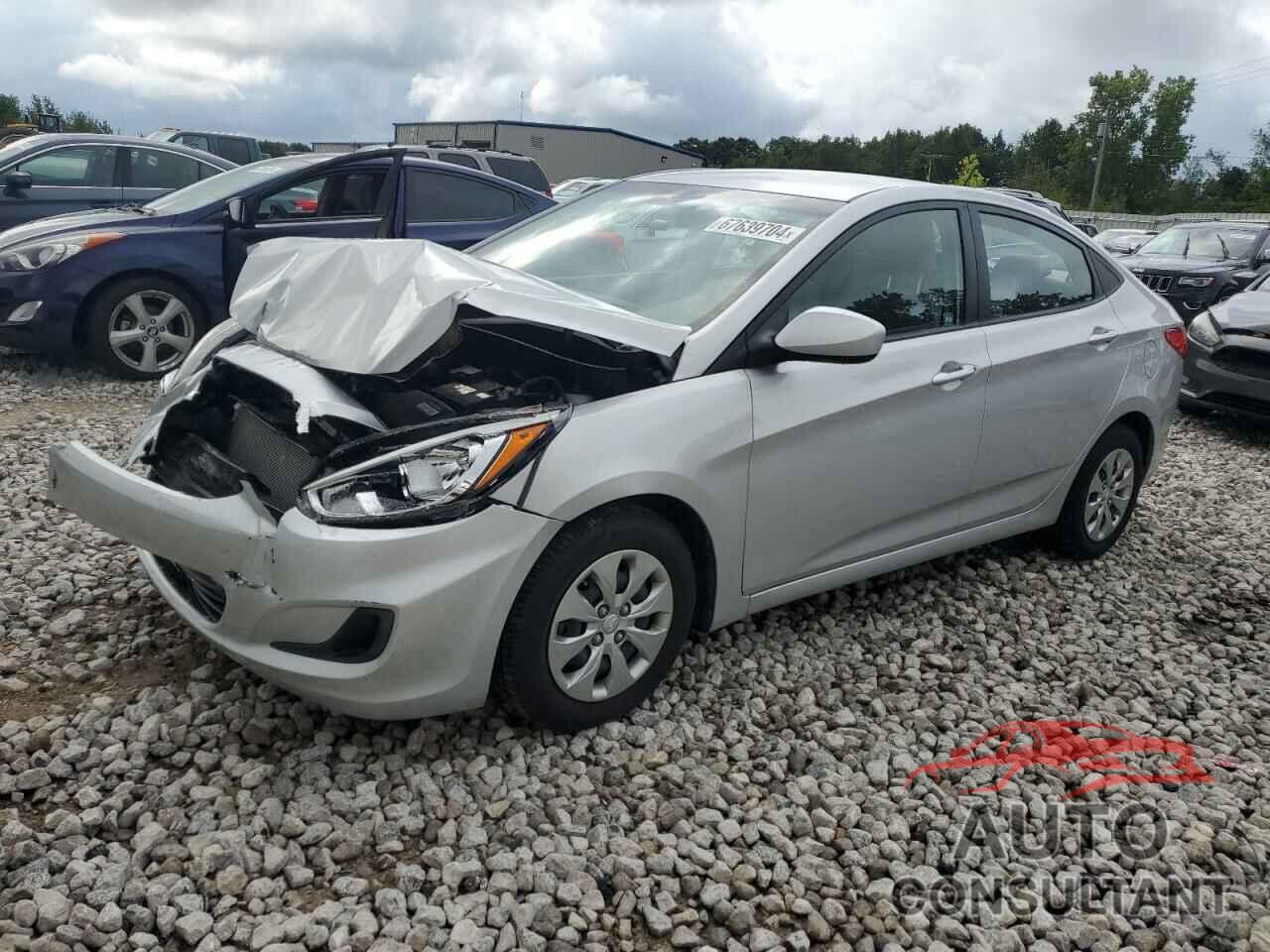 HYUNDAI ACCENT 2017 - KMHCT4AEXHU269287