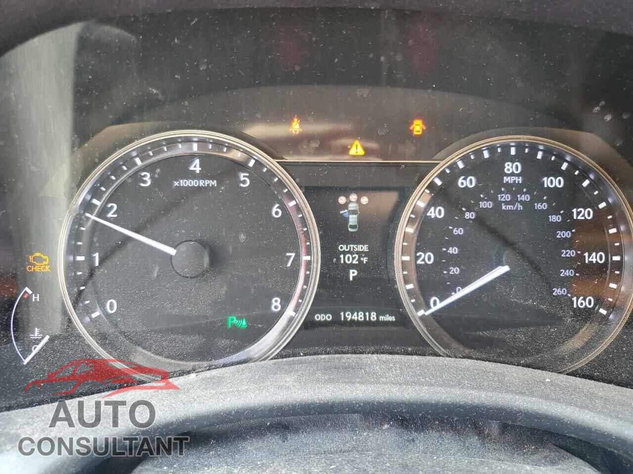 LEXUS GS350 2013 - JTHCE1BL8D5005448