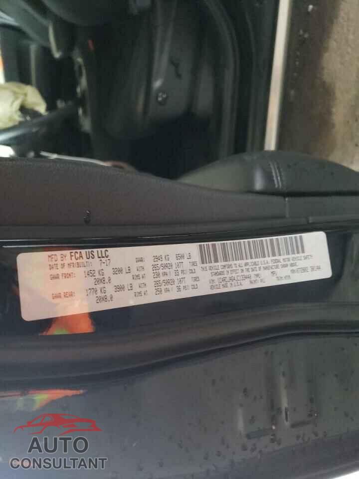 DODGE DURANGO 2018 - 1C4RDJAG4JC133440