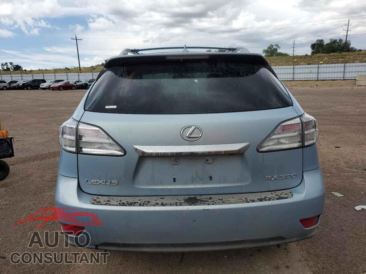 LEXUS RX350 2010 - 2T2BK1BA2AC070679