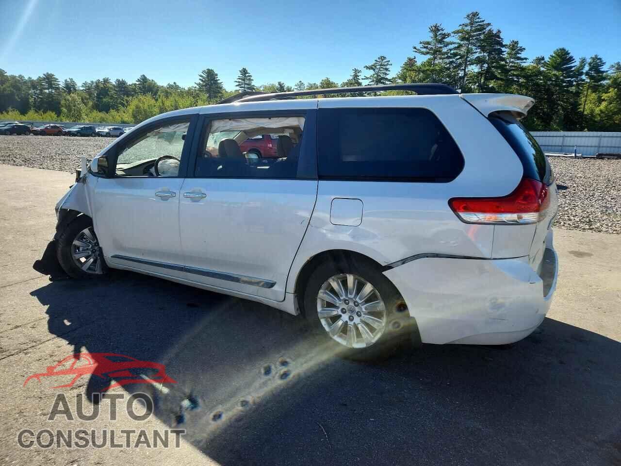 TOYOTA SIENNA 2012 - 5TDYK3DC6CS246992