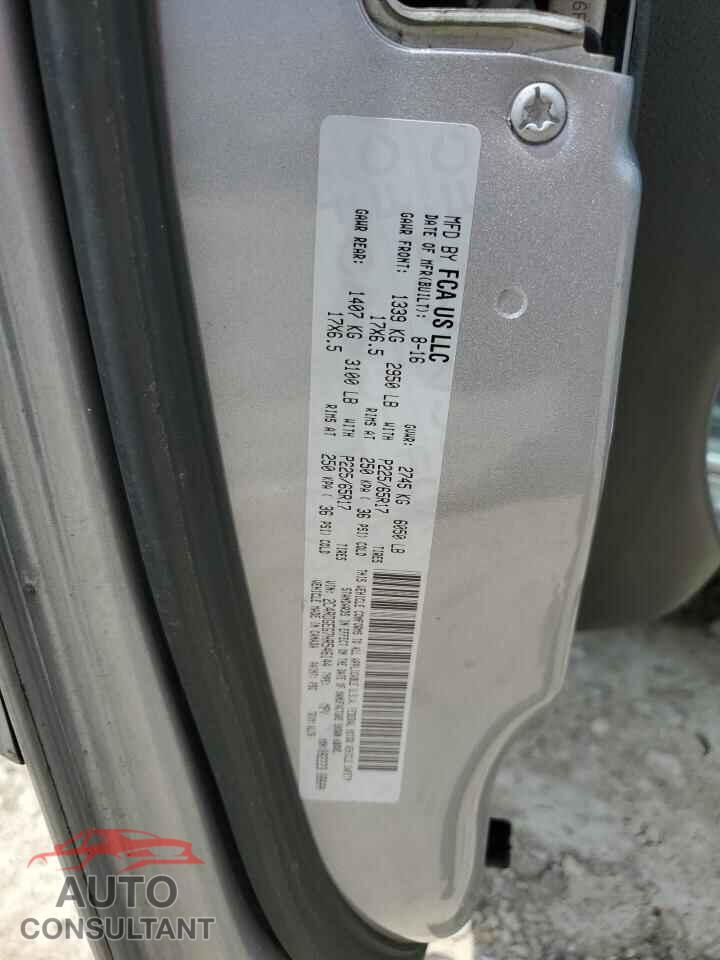 DODGE CARAVAN 2017 - 2C4RDGEG7HR546144