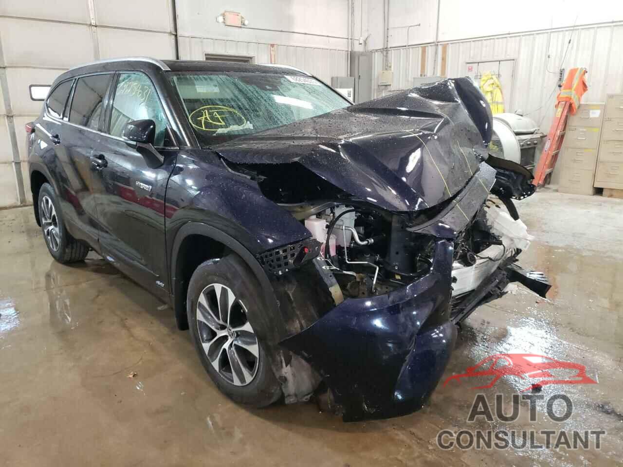 TOYOTA HIGHLANDER 2020 - 5TDGBRCH6LS504486