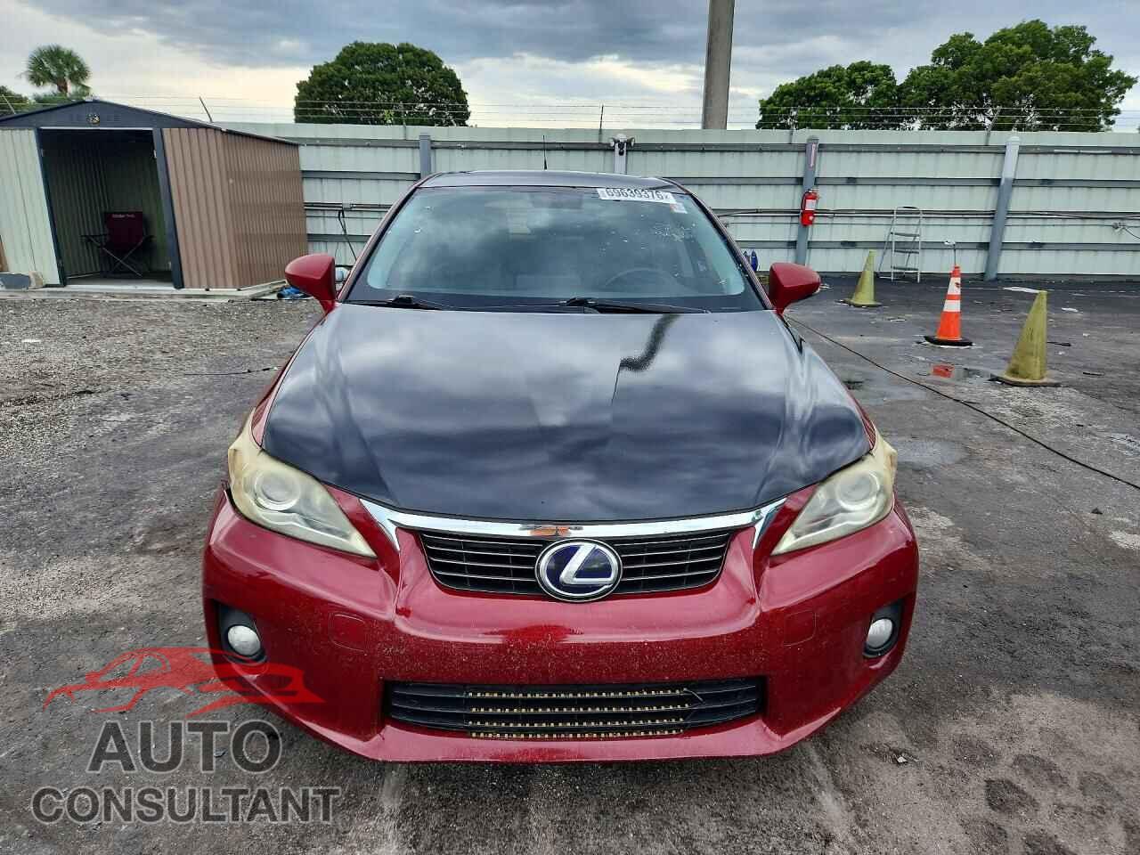 LEXUS CT 200 2013 - JTHKD5BH9D2153935
