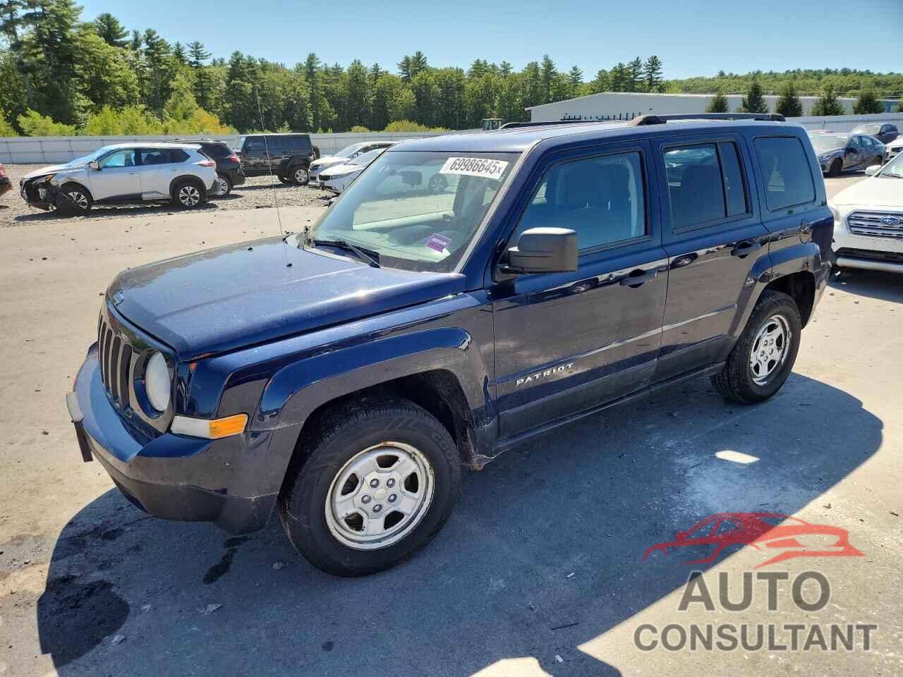 JEEP PATRIOT 2012 - 1C4NJRBB3CD688739