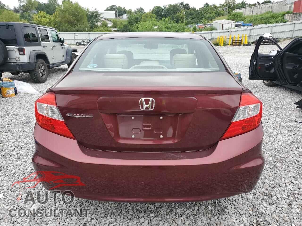 HONDA CIVIC 2012 - 19XFB2E55CE035360