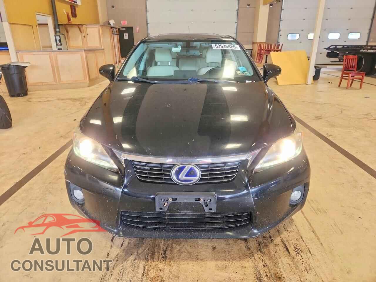 LEXUS CT 200 2012 - JTHKD5BHXC2098572