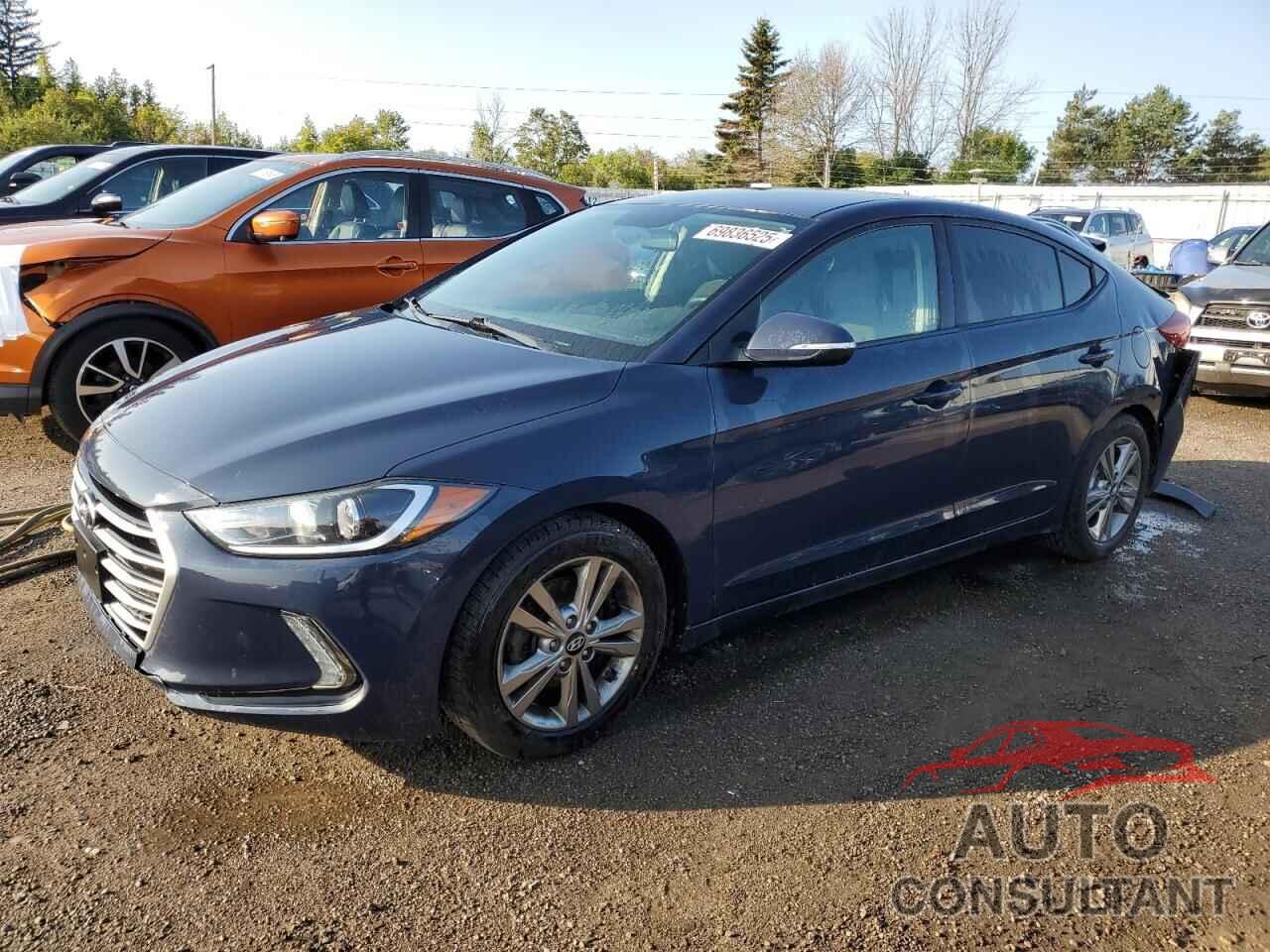 HYUNDAI ELANTRA 2017 - KMHD84LF7HU100663