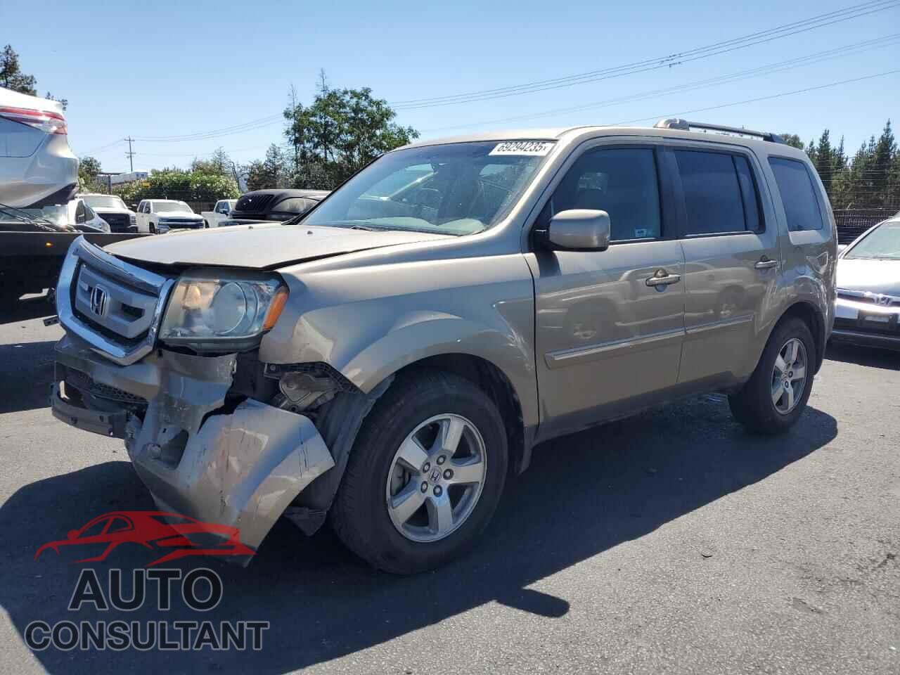 HONDA PILOT 2009 - 5FNYF38509B027877