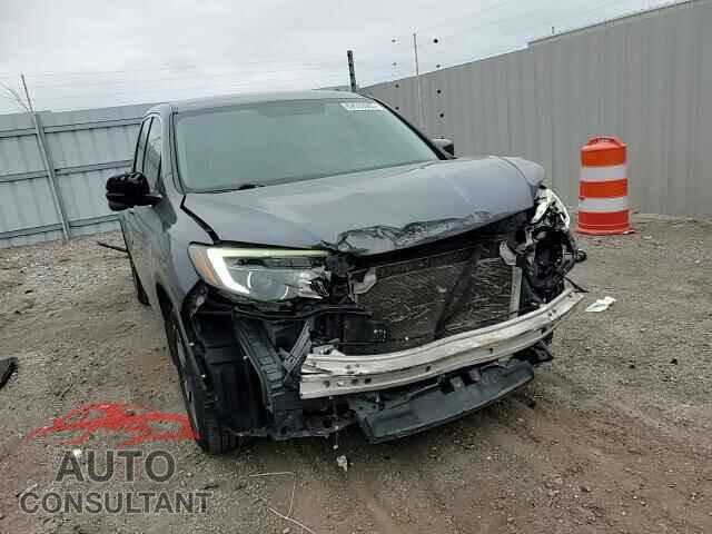 HONDA RIDGELINE 2017 - 5FPYK2F68HB009358