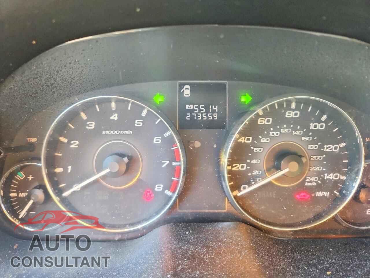 SUBARU OUTBACK 2011 - 4S4BRBCC2B3343020