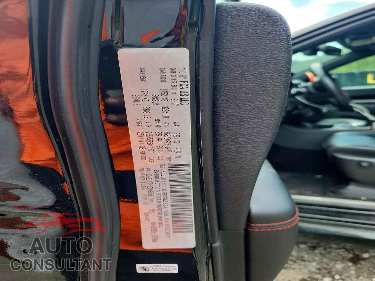 DODGE DURANGO 2017 - 1C4SDJCT4HC806099