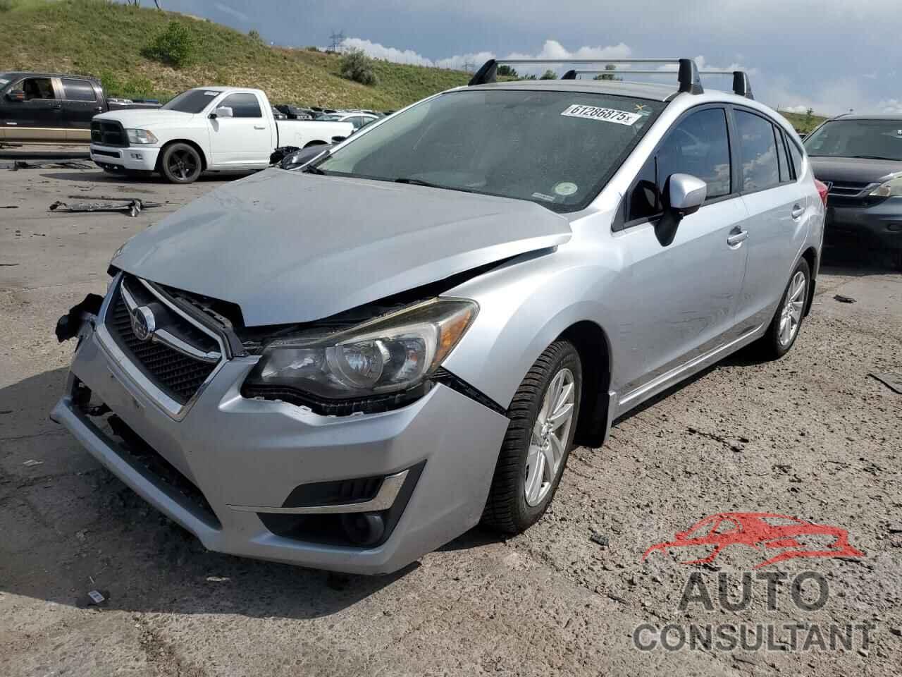 SUBARU IMPREZA 2015 - JF1GPAC60FH203857