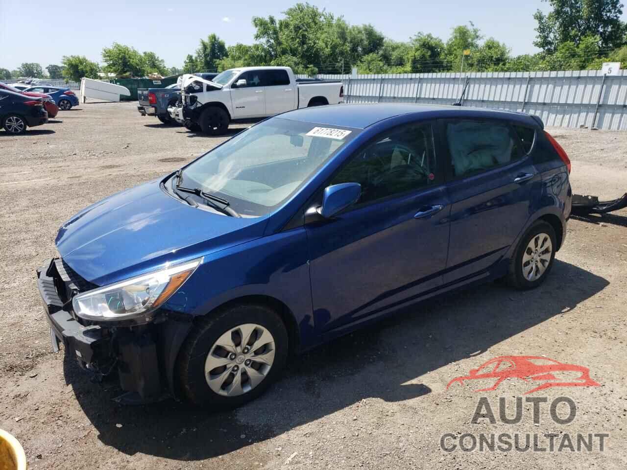 HYUNDAI ACCENT 2016 - KMHCT5AE1GU245545