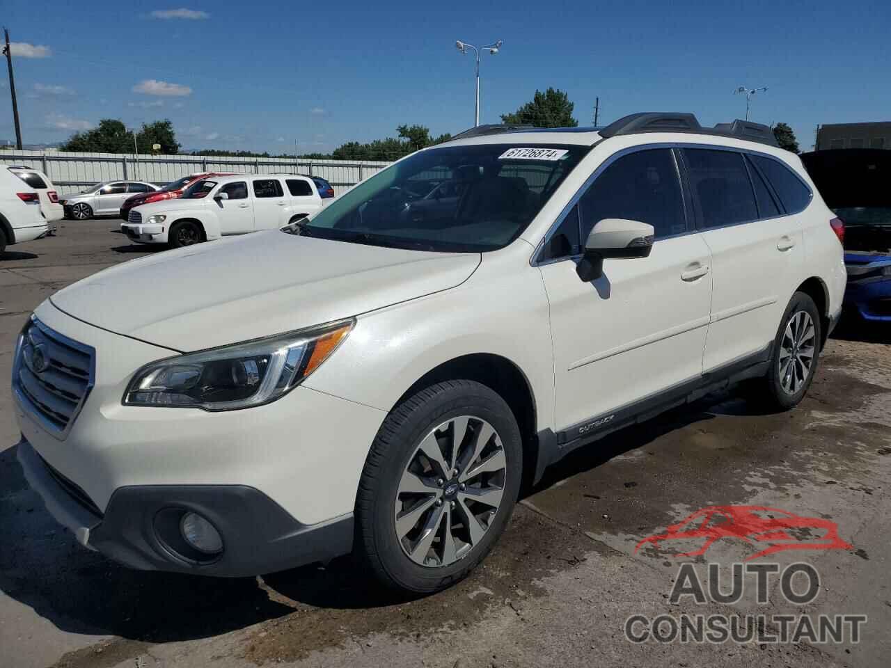 SUBARU OUTBACK 2016 - 4S4BSBNC8G3250804