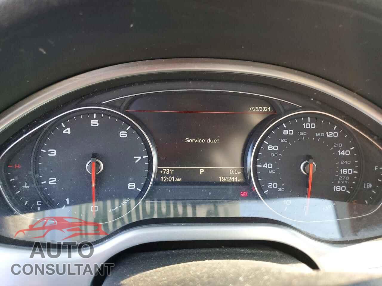AUDI A8 2013 - WAUA2AFD3DN026600