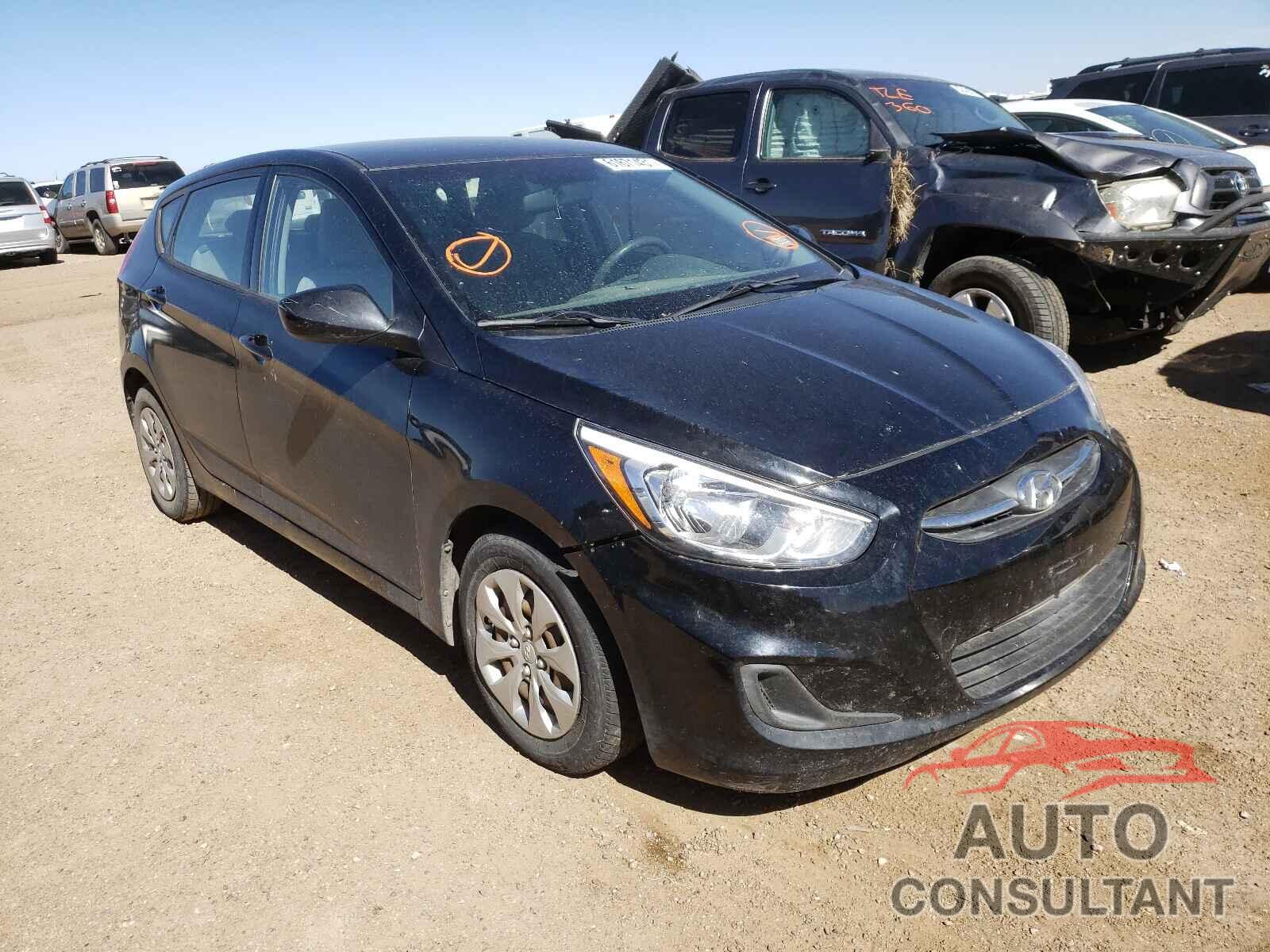 HYUNDAI ACCENT 2017 - KMHCT5AE4HU355541