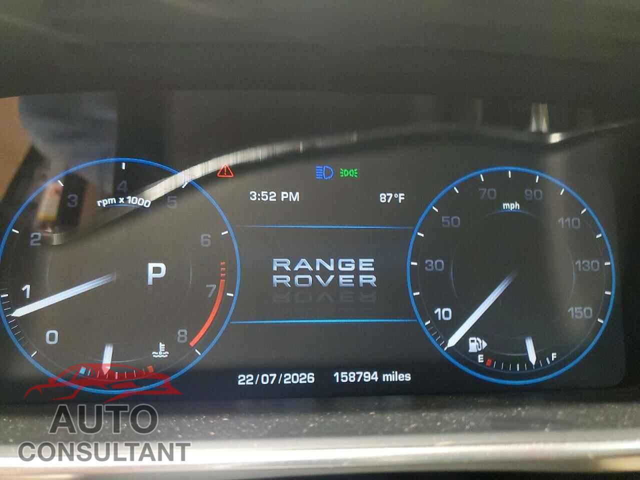 LAND ROVER RANGEROVER 2013 - SALGS2DF6DA123023
