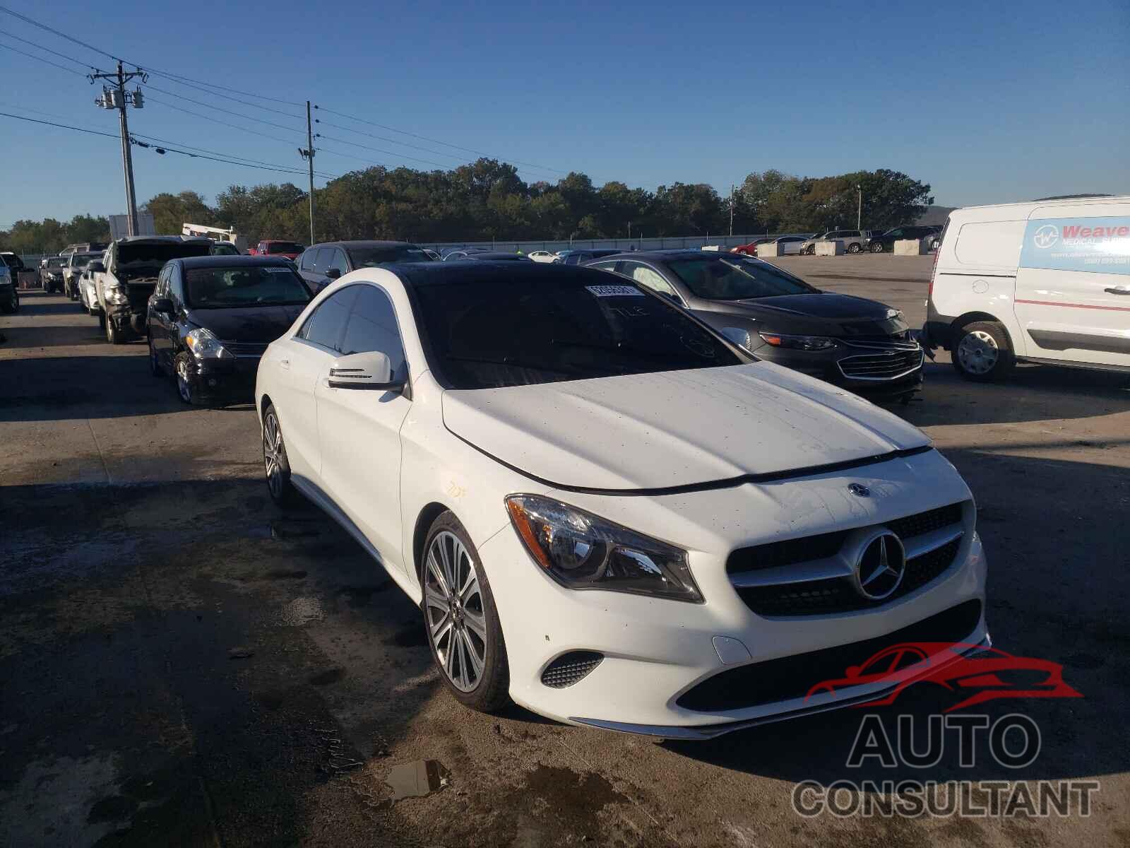 MERCEDES-BENZ CLA-CLASS 2018 - WDDSJ4EB3JN677674