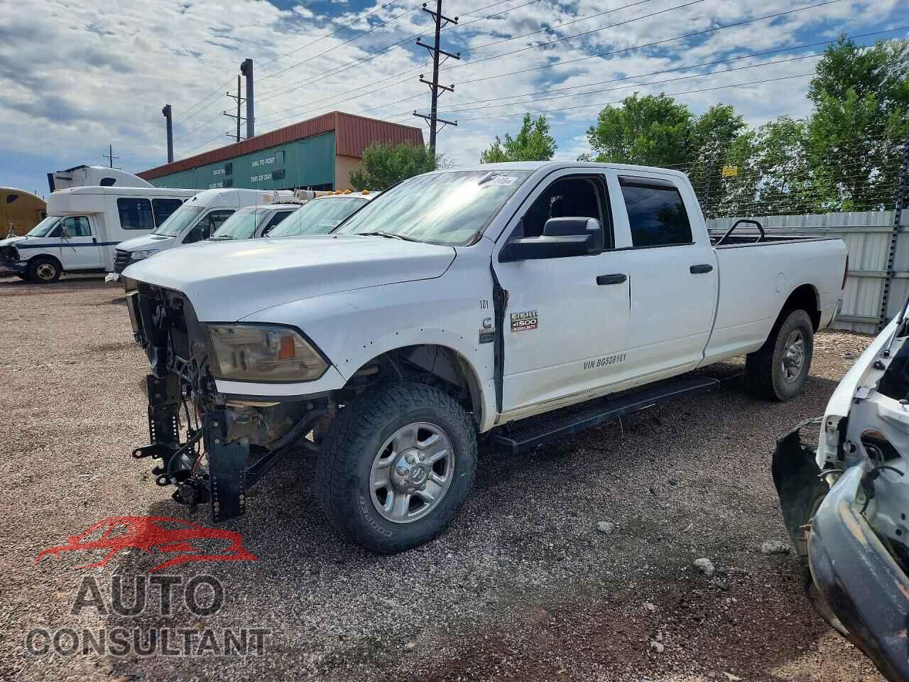 DODGE RAM 2500 2012 - 3C6TD5HT1CG281276
