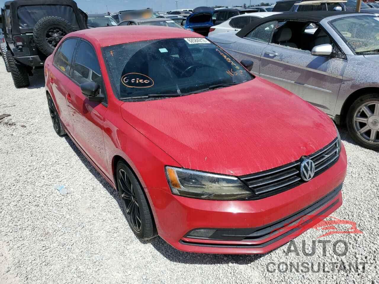 VOLKSWAGEN JETTA 2016 - 3VWD17AJXGM337830