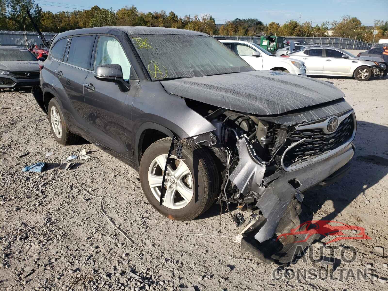 TOYOTA HIGHLANDER 2021 - 5TDZZRAH6MS527131