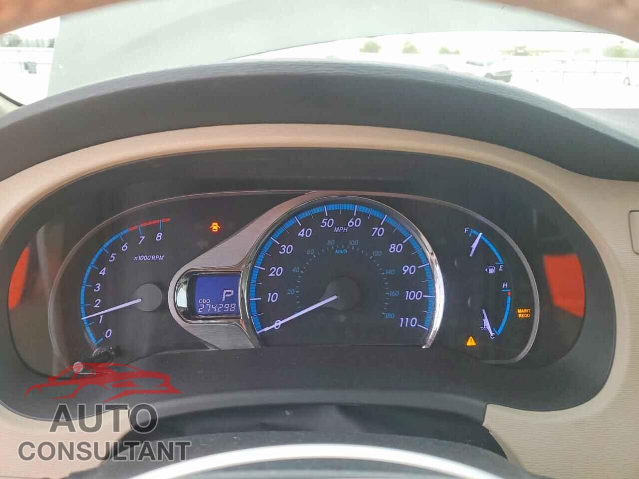 TOYOTA SIENNA 2011 - 5TDYK3DC3BS076461