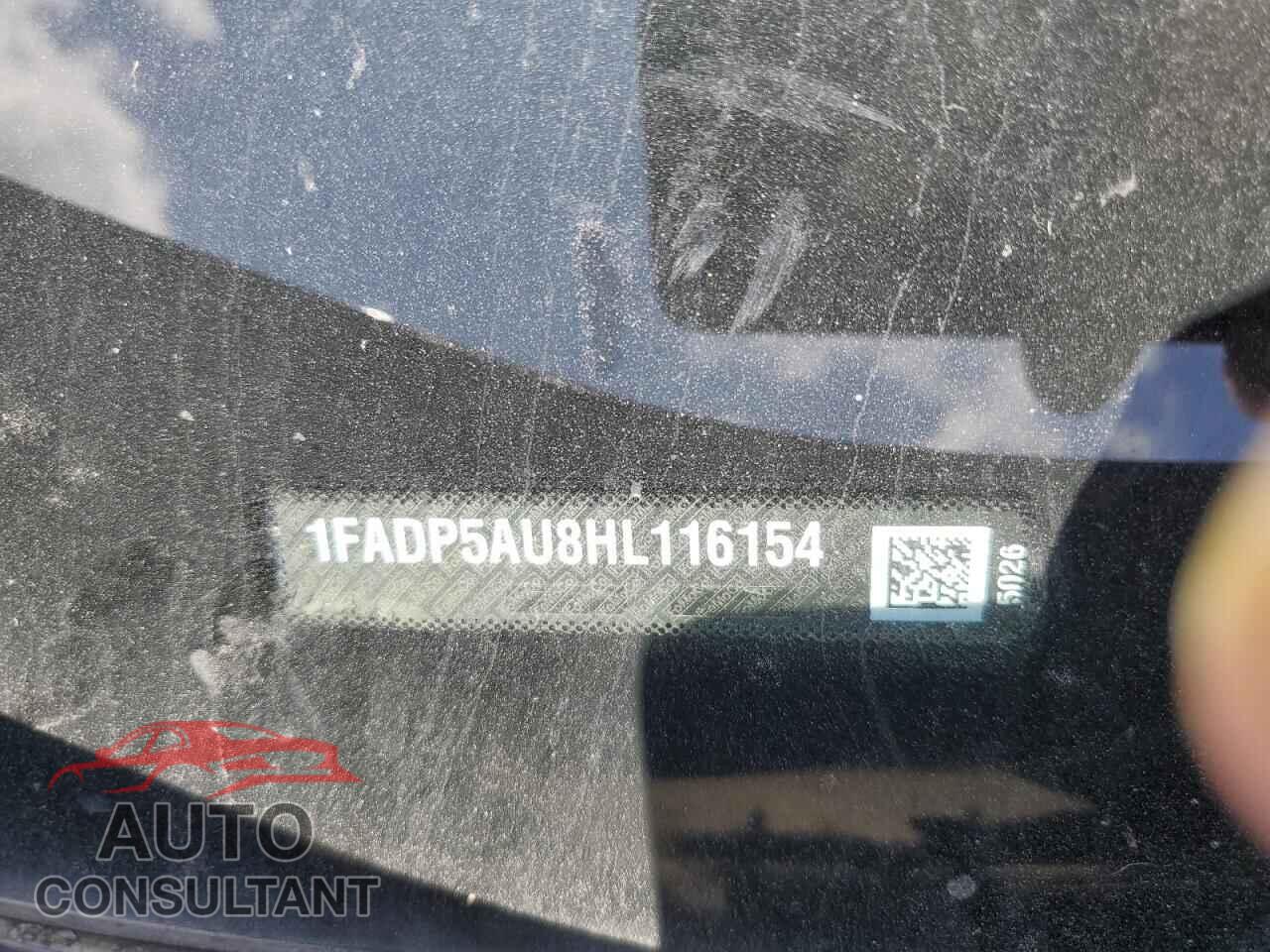 FORD CMAX 2017 - 1FADP5AU8HL116154