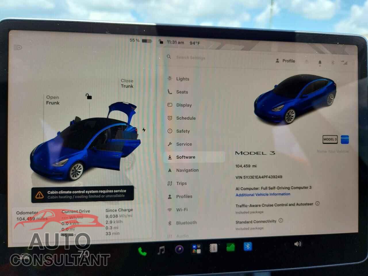 TESLA MODEL 3 2023 - 5YJ3E1EA4PF439249