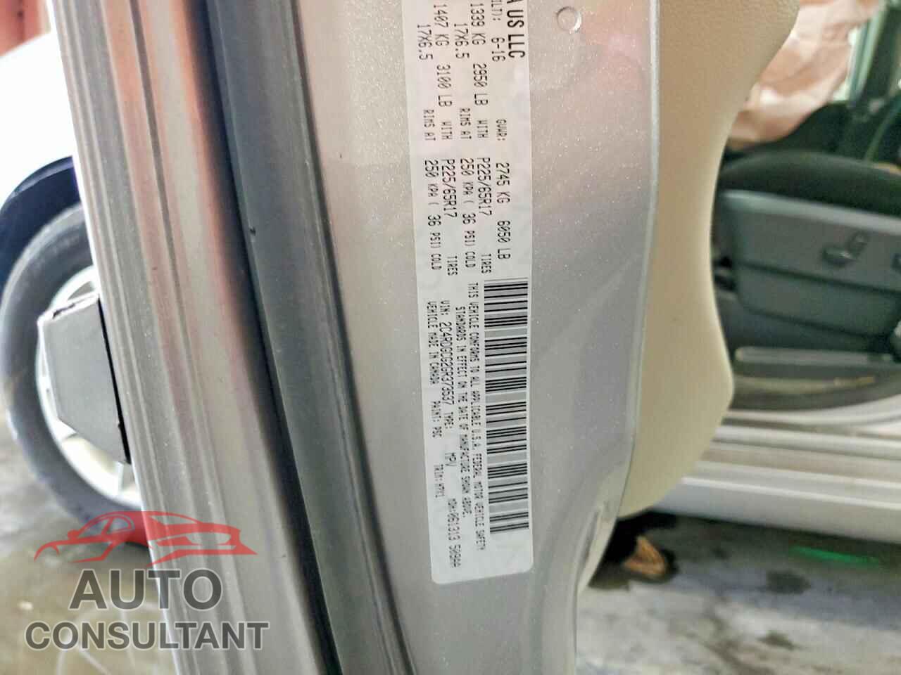DODGE CARAVAN 2016 - 2C4RDGCG2GR373537