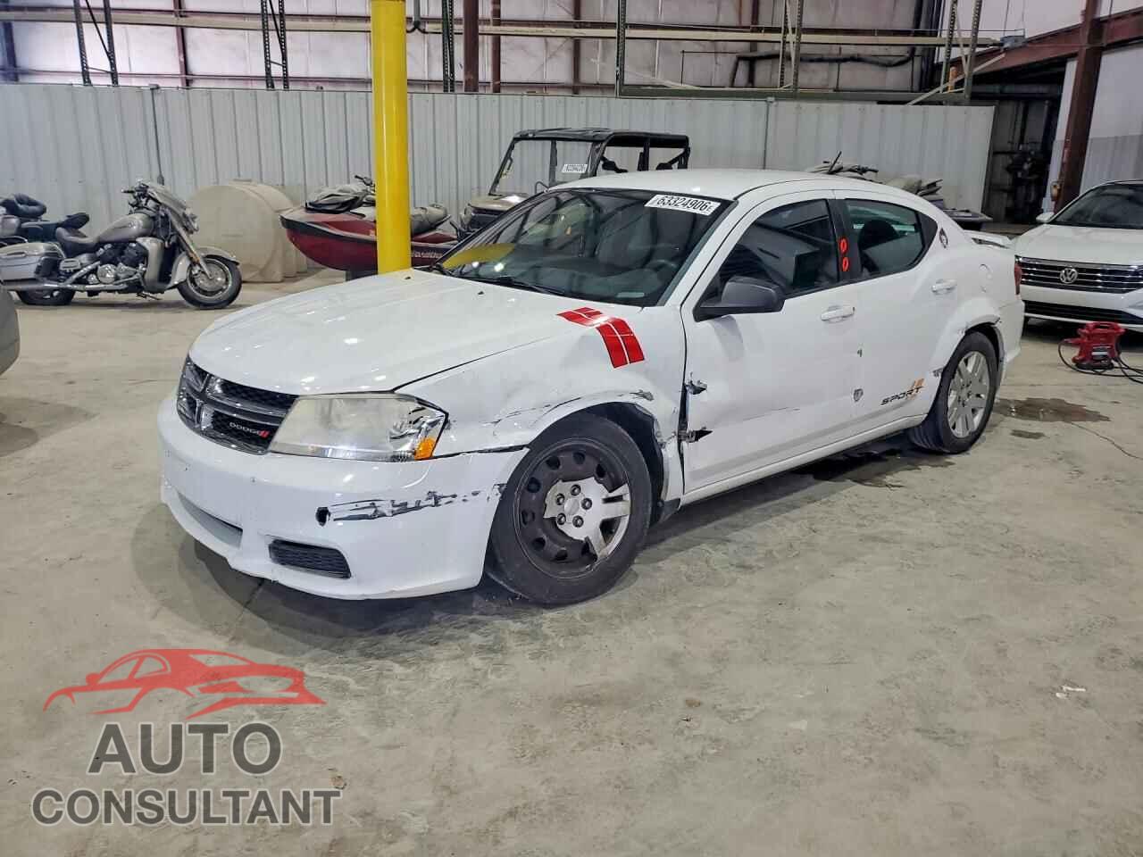 DODGE AVENGER 2013 - 1C3CDZAB8DN530588