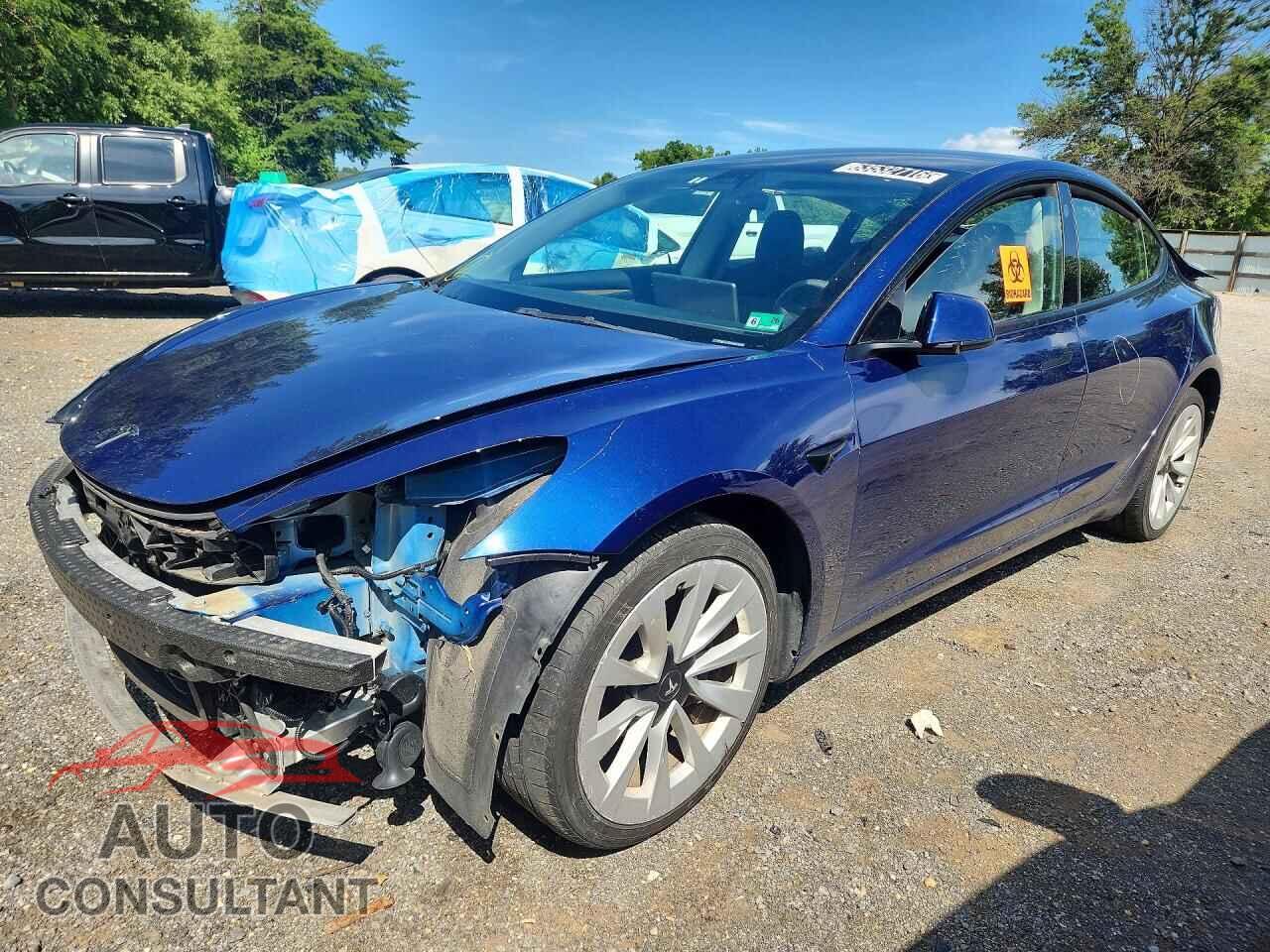 TESLA MODEL 3 2022 - 5YJ3E1EA9NF369843