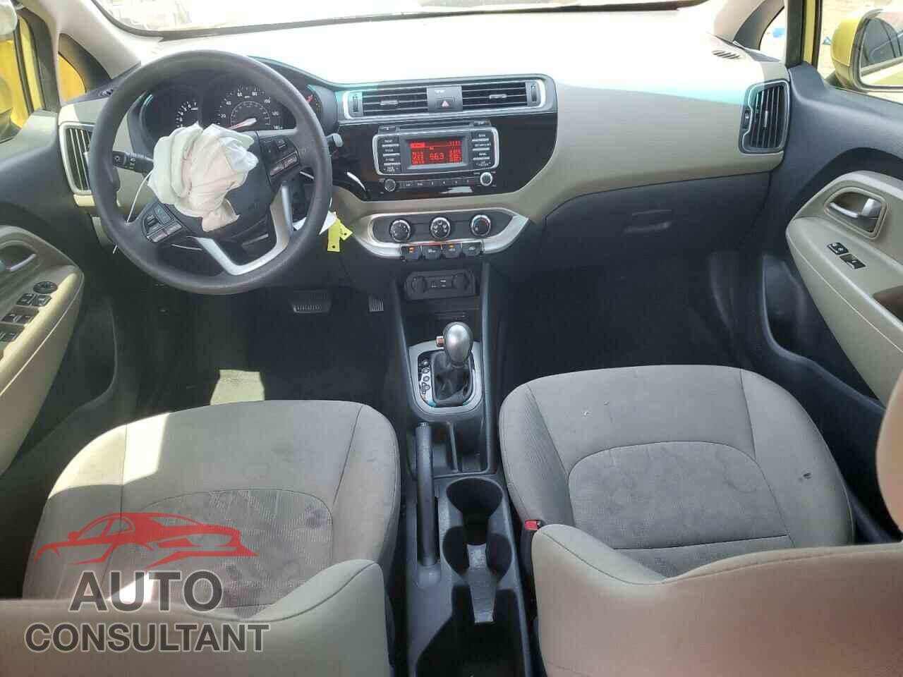 KIA RIO 2016 - KNADM4A38G6531473