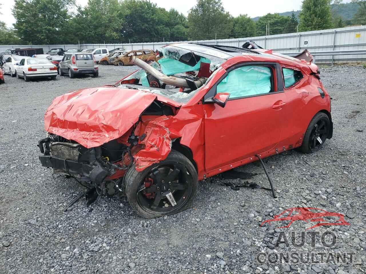 HYUNDAI VELOSTER 2019 - KMHTH6AB0KU010298