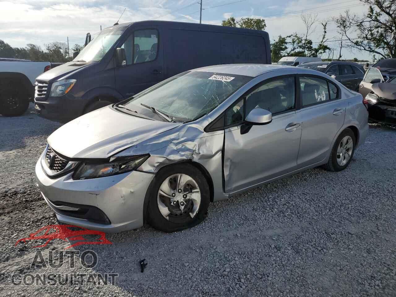 HONDA CIVIC 2013 - 19XFB2F55DE032555
