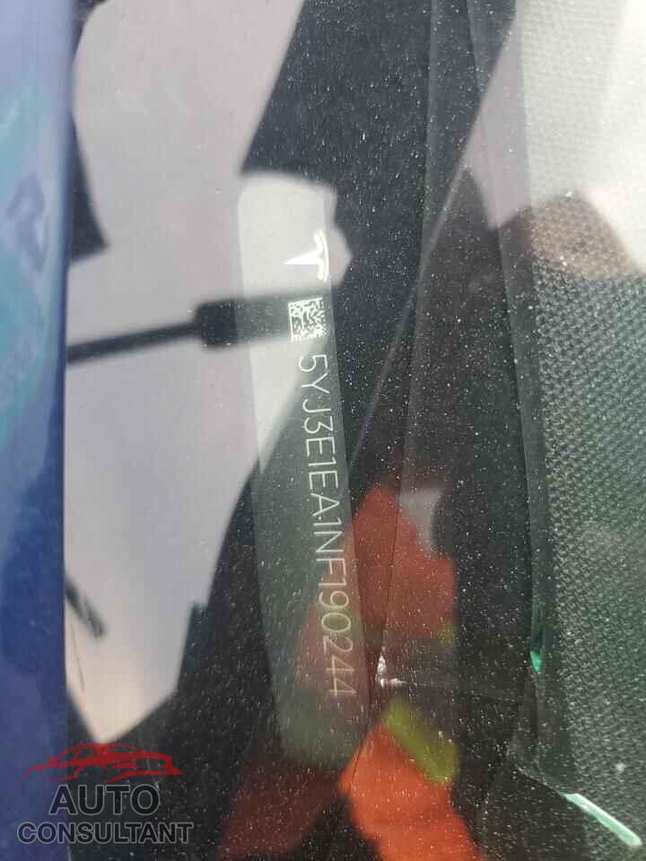 TESLA MODEL 3 2022 - 5YJ3E1EA1NF190244