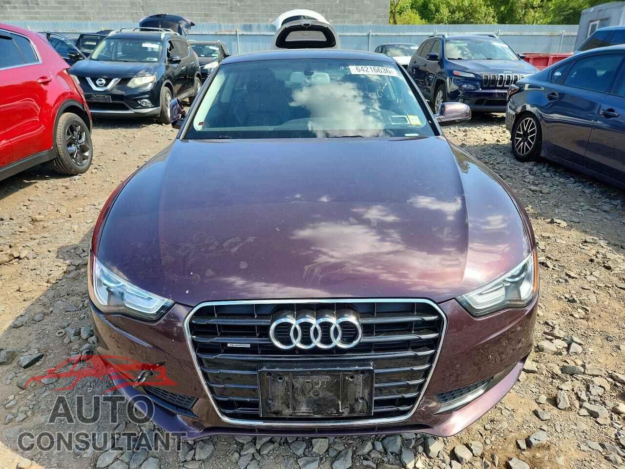 AUDI A5 2014 - WAULFAFR1EA071777