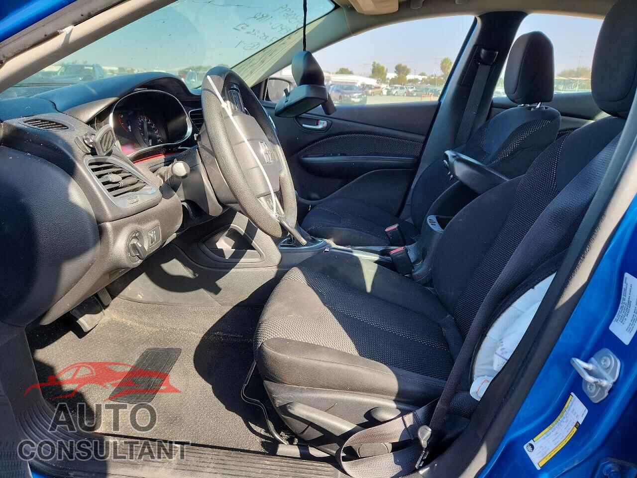 DODGE DART 2016 - 1C3CDFAA4GD643860