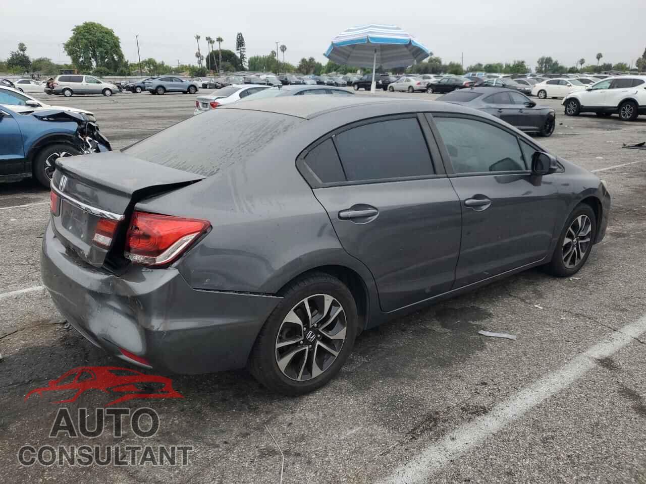 HONDA CIVIC 2013 - 2HGFB2F86DH537732
