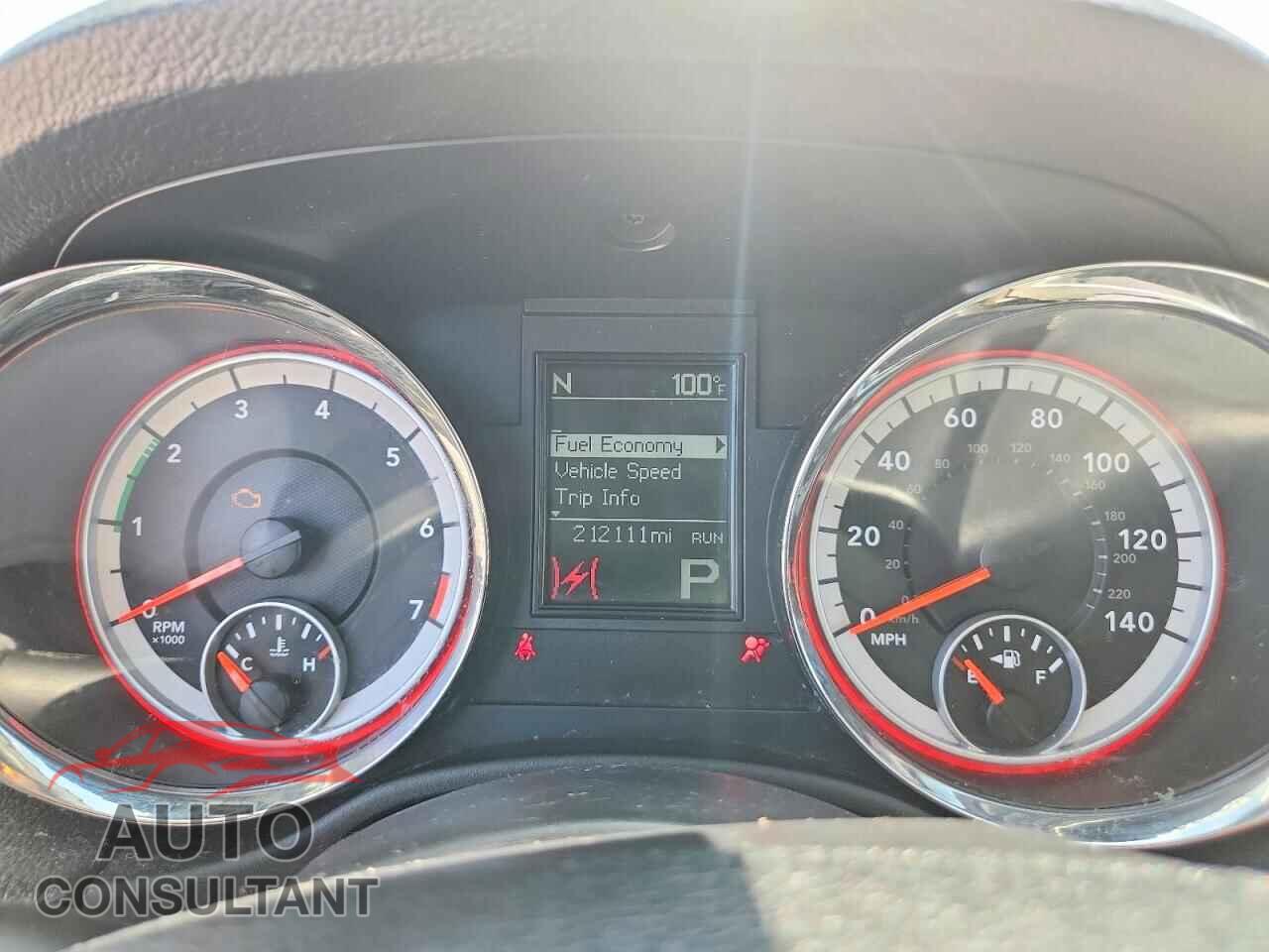 DODGE DURANGO 2012 - 1C4RDHAG3CC266539