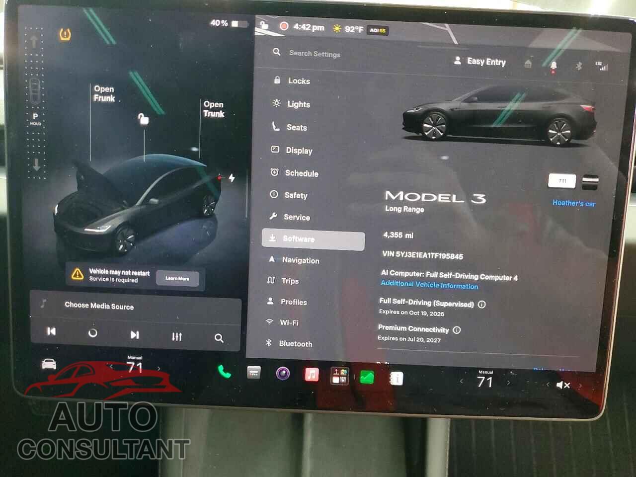 TESLA MODEL 3 2026 - 5YJ3E1EA1TF195845